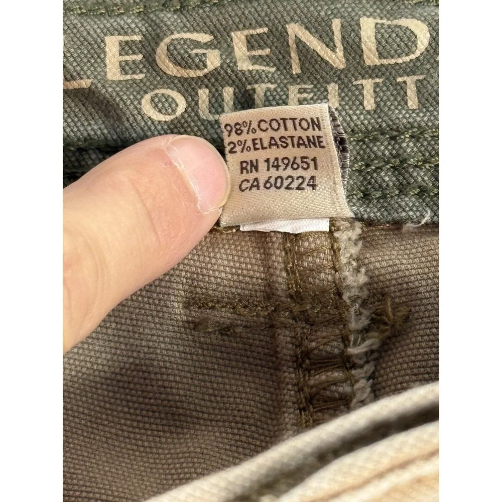 Legendary Outfitters Pants Mens 38x34 Beige Relaxed Fit Carpenter Workwear